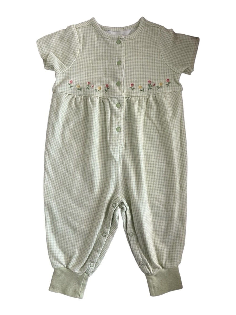 Vintage 90s Y2K Spring Baby Romper